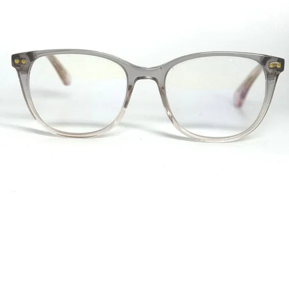 Kate Spade Joliet 7HH Eyeglasses Frames Grey Pink Ombre Glitter Square 49-17-140 - Picture 1 of 7